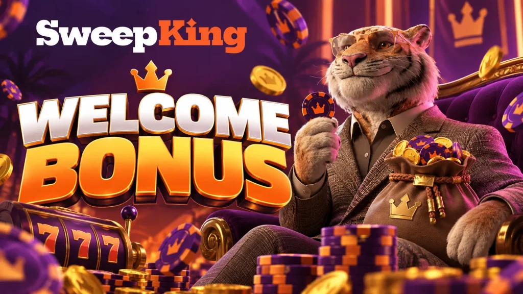 sweepking welcome bonus